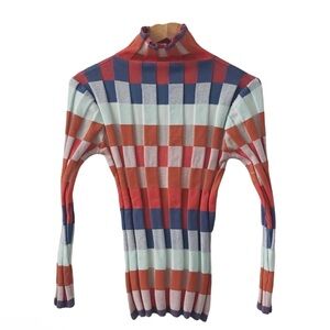 Vibrant Striped Women's Sweater